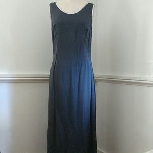 VINTAGE SILK Dotted Swiss Maxi Dress COPY